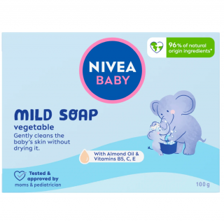 Nivea Baby jemné mýdlo 100 g Mild