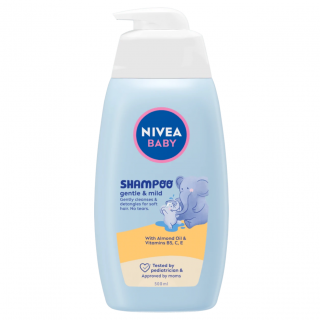 Nivea Baby šampon jemný 500 ml Gentle &amp; Mild