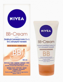 Nivea BB Cream 50 ml Tmavší tón pleti (Zkrášlující hydratační krém)