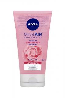 Nivea čistící micelární gel 150 ml Micellar Rose Water