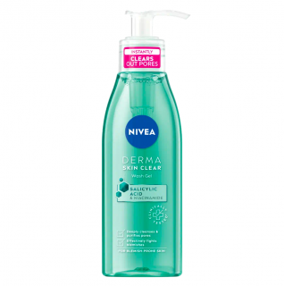 Nivea čistící peelingový gel 150 ml Derma Skin Clean