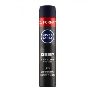 Nivea Men deodorant anti-perspirant 200 ml Deep Black Carbon Dark Wood XL