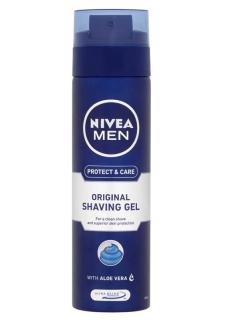 Nivea Men gel na holení 200 ml Protect &amp; Care Original