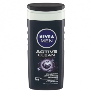 Nivea Men sprchový gel 250 ml Active Clean
