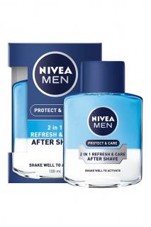 Nivea Men voda po holení 100 ml Protect &amp; Care 2v1