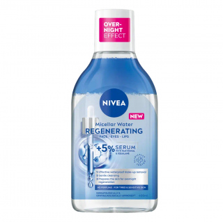 Nivea micelární voda 400 ml Regenerating s 5% sérem panthenolu a skvalanu