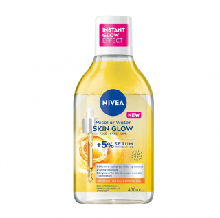 Nivea micelární voda 400 ml Skin Glow s 5% sérem Vitamínu C &amp; E