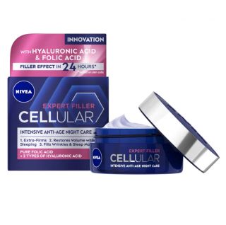Nivea noční krém 50 ml Cellular Expert Filler