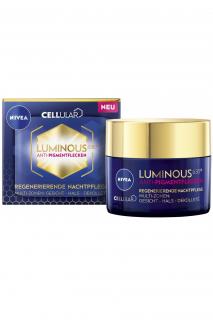 Nivea noční krém 50 ml proti pigmentovým skvrnám Cellular Luminous 630°