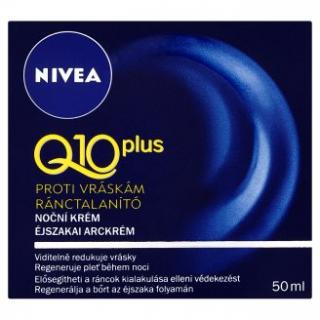 Nivea noční krém 50 ml proti vráskám Q10 Plus