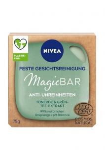 Nivea pleťové mýdlo peelingové 75 g Magic Bar se zeleným čajem