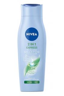 Nivea šampon 250 ml Express 2v1 (Pro všechny typy vlasů)