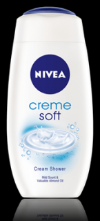Nivea sprchový gel 750 ml Creme Soft (Dovoz: Itálie)