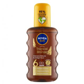 Nivea Sun olej na opalování SPF6 200 ml Tropical Bronze