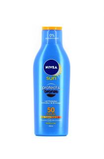 Nivea Sun Protect &amp; Bronze mléko na opalování SPF50 200 ml