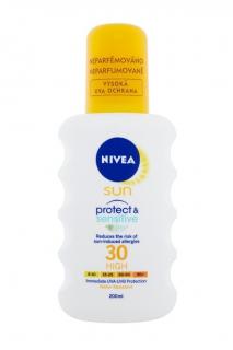 Nivea Sun Protect &amp; Sensitive sprej na opalování SPF30 200 ml