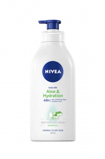 Nivea tělové mléko 625 ml Aloe &amp; Hydration
