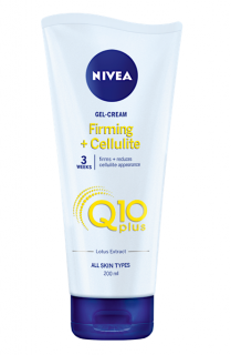 Nivea zpevňující gel proti celulitidě 200 ml Q10 Plus (Všechny typy pokožky)
