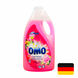 OMO gel 100 pracích dávek Universal Tropical Lily &amp; Rose 5 l (Dovoz: Německo)