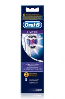 Oral-B náhradní hlavice 2 ks 3D White