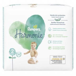 Pampers plenky Harmonie 2 mini 4-8 kg 24 ks