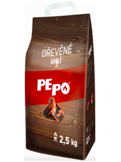 PE-PO dřevěné uhlí 2,5 kg