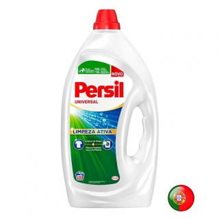 Persil gel 100 dávek Universal 4,5 l Limpeza Ativa (Dovoz: Portugalsko)