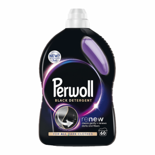 Perwoll gel 60 pracích dávek Renew Black 3000 ml