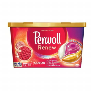 Perwoll kapsle 21 ks Renew Color 283,5 g