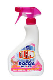 Pulirapid Doccia Dai &amp; Vai čistič sprchových koutů 500 ml (Itálie)