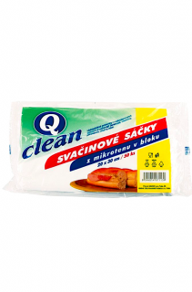 Q-Clean svačinové sáčky 20 x 30 cm - 50 ks