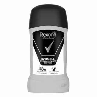 Rexona Men anti-perspirant stick 50 ml Invisible Black + White