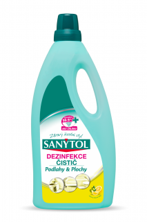 Sanytol čistič na podlahy a plochy 1 l Citron a Olivové lístky