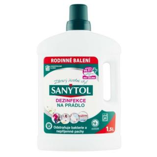 Sanytol dezinfekce na prádlo 1,5 l Bílé květy