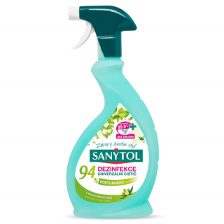 Sanytol univerzální čistič 500 ml Dezinfekce - 94% Rostlinného původu