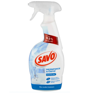 Savo dezinfekční čistící sprej 700 ml Koupelna na vodní kámen