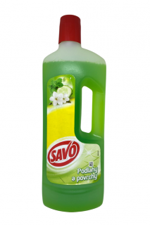 Savo Podlahy a povrchy 750 ml Zelené jablko a okurka