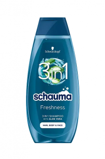 Schauma Men šampon 400 ml Freshness 3v1