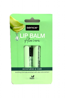 Sence balzám na rty 2 x 4,3 g Aloe Vera (Dovoz: Anglie)