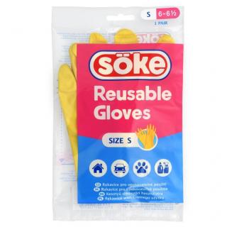 Söke gumové rukavice S 6 - 6,5