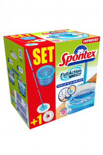 Spontex úklidový set Full Action System+ X´tra s náhradou zdarma