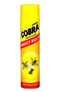 Super Cobra zabiják hmyzu 400 ml Létajícímu hmyz (Kills Flying insects) (Létající hmyz)