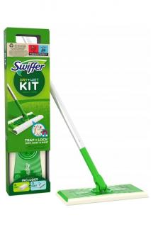 Swiffer Kit mop sada (mop + náhrada 8 ks + vlhčená náhrada 3 ks)