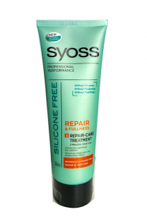 Syoss kúra na vlasy 250 ml Silicone Free Repair &amp; Fullness