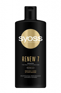 Syoss šampon 500 ml Renew 7 Waterlily