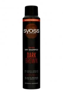 Syoss suchý šampon 200 ml Dark Brown
