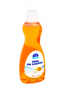 Tip Line pěna do koupele 1 l Mléko + Med
