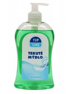 Tip Line tekuté mýdlo s dávkovačem 500 ml Sensitive
