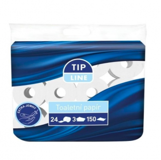 Tip Line toaletní papír 24 ks 3-vrstvý