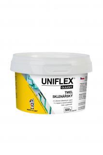 Uniflex sklenářský tmel olejový 500 g (EXP 09/24)